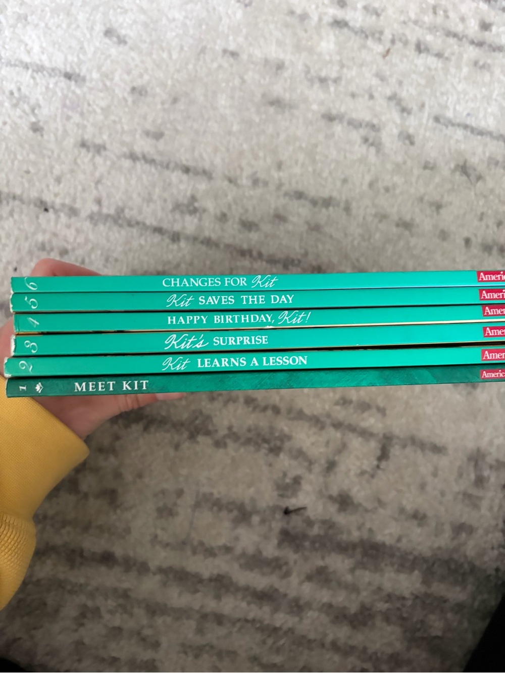 American Girl Doll KIT Book Complete Set 1-6 Vintage